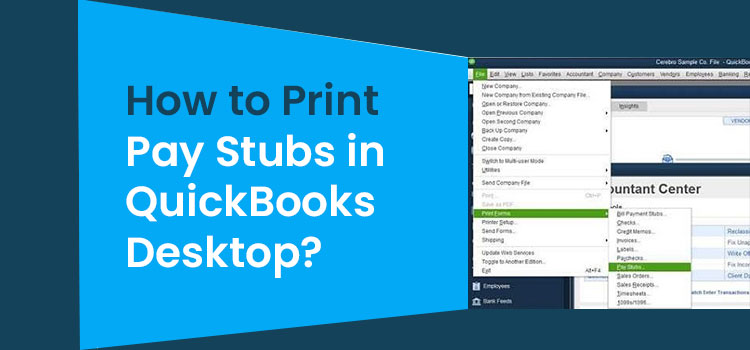 quickbooks paystub password